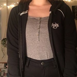 Black hoodie